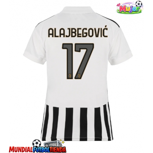 Camiseta Juventus Kerim Alajbegovic #17 Primera Equipación Replica 2026-27 para mujer mangas cortas